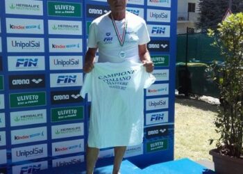 Nuoto, Enzo Foglia campione italiano master Fin di Riccione