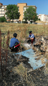 Crotone Arrestato piromane dai Carabinieri (1)