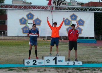 Giuseppe Mattia Parisi è Campione italiano di Pentathlon moderno