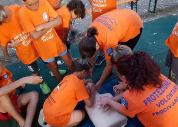 La Prociv Arci di Isola Capo Rizzuto, al progetto dei campo scuola “ Anch’io sono la protezione civile”