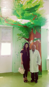 Mistral e Paravati realizzano affreschi sulla visione dell’arte di Papa Francesco nell’Ospedale di Crotone2