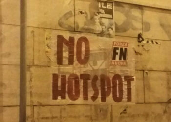 Partita la campagna di sensibilizzazione #NoHotspot di Forza Nuova Crotone