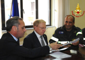 Parco del Pollino: firmata convenzione per la presenza dei Vigili del Fuoco