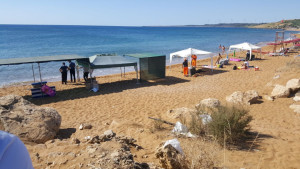 Abuso sulla spiaggia rimosse baracche, gazebi e teli ombregianti (3)