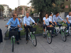 Bici elettriche consegnate alla città di Rossano