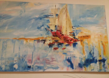 La pittrice Giovanna Errigo, in arte Anfitrite in mostra al prestigioso museo delle culture di Cirò