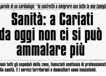 Sanità: domani a Cariati consiglio comunale aperto