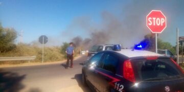 Da fuoco ad alcune sterpaglie e cerca di dileguarsi, Arrestato dai Carabinieri di Strongoli