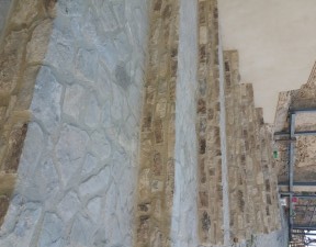 nuova scalinata ingresso castello