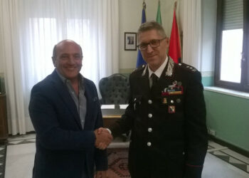 Crotone, il benvenuto al nuovo comandante provinciale dei Carabinieri, colonnello Alessandro Colella