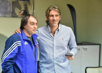 Il campione Vincenzo Maenza, due volte campione olimpionico di lotta in visita a Crotone