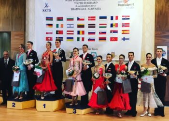 La coppia italiana colpisce ancora: un altro ottimo risultato nella danza sportiva per Luciano e Adele