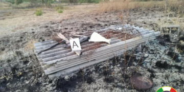 Rinvenuto un deposito incontrollato di rifiuti pericolosi in località Marcella nell’agro di Cirò