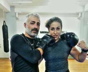 Arti Marziali, l’atleta crotonese Fabiana Giampà parteciperà al IV Campionato Mondiale di Mma - Maestro Fabio Cusato e Fabiana Giampà