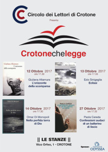 CrotoneCheLegge giovedì, venerdì e sabato
