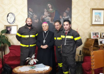 I Vigili del Fuoco Precari incontrano il vertice della Chiesa calabrese