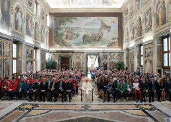 Il Team Soi di Cirò Marina porta il messaggio trasmesso dal Santo Padre, Papa Francesco