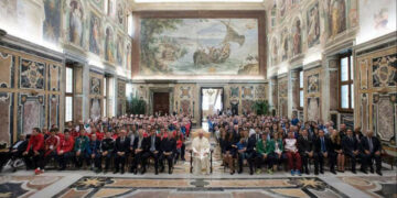 Il Team Soi di Cirò Marina porta il messaggio trasmesso dal Santo Padre, Papa Francesco