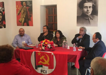 Inaugurazione della sezione del Partito Comunista Italiano a Castelsilano