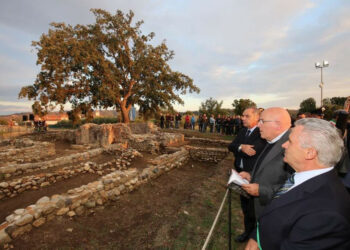 Oliverio ha inaugurato il sito archeologico di Pauciuri e il castello normanno di Malvito