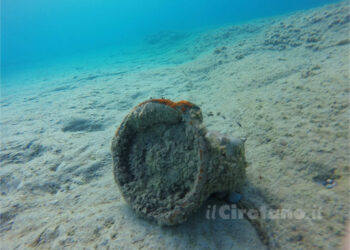 Recuperato reperto nell’area dove fu affondata la Nave Lince nelle acque di Punta Alice