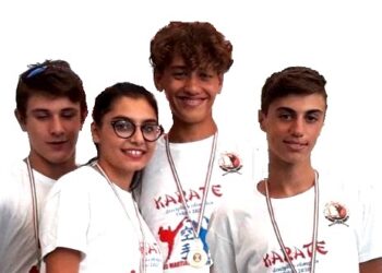 Quattro karateka Kroton Ryu protagonisti al 23° Campionato Italiano Esordienti B kumite a Riccione