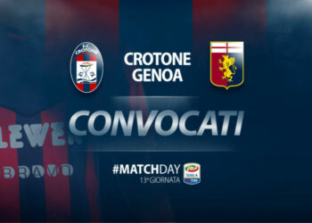 #CrotoneGenoa, i convocati di mister Nicola