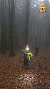 Dispersi due cacciatori nel bosco, ritrovati dai Vigili del Fuoco (2)