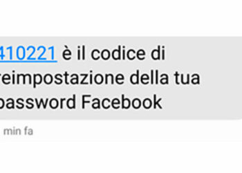 Falsi sms per il cambio di password Facebook? Attenti perché potrebbe essere un tentativo di truffa