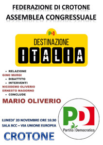 I neo delegati eletti durante il Congresso del PD si riuniscono in Assemblea