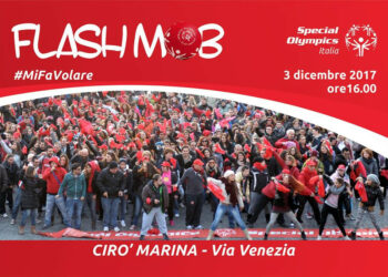 Il Flash Mob di Special Olympics domenica 3 dicembre a Cirò Marina