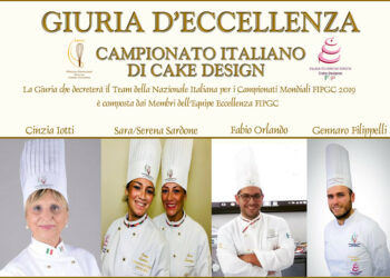 Il crotonese Gennaro Filippelli nella giuria dei Campionati Italiani di Cake Design FIPGC