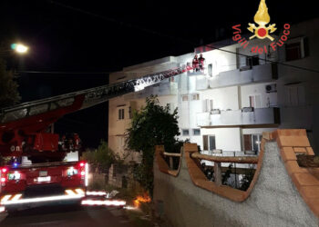 In fiamme un’abitazione in zona Santa Domenica a Catanzaro