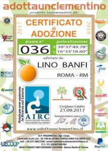 Lino Banfi “adotta” le Clementine di Corigliano Calabro (2)