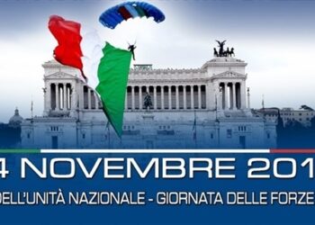 Sabato 4 novembre 2017, Celebrazione del giorno dell’Unità Nazionale e giornata delle Forze Armate