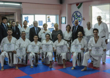 Successo degli atleti dell’AKC di Crotone agli esami di graduazione per cinture nere