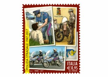 Un francobollo dedicato alla Polizia Stradale nel 70° anniversario dell’istituzione