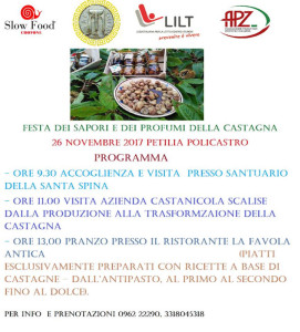 a Petilia Policastro la Festa dei sapori