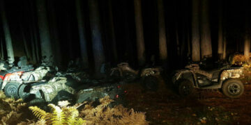 Cotronei: Ritrovati nella notte, i sette quad rubati ad un commerciante