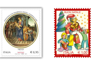 Due Francobolli dedicati al Santo Natale
