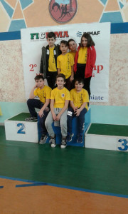 I piccoli atleti della scuola Olimpia