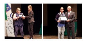 I Campioni Italiani di tiro Maria Rosaria Pettinato e Emmanuel Gentile premiati dal Coni Crotone