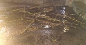 Il Presepe del Gruppo Scout di Catona dato alle fiamme durante la notte2