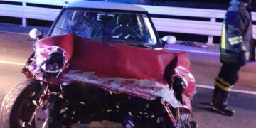 Incidente stradale sulla SS106 zona Catanzaro, tre feriti