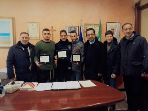 L'Amministrazione comunale di Cirò Marina premia la Tigers con targhe al merito sportivo