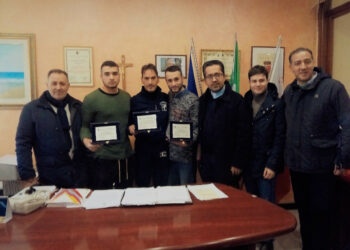 L’Amministrazione comunale di Cirò Marina premia la Tigers con targhe al merito sportivo