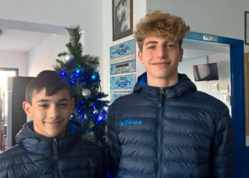 La R.N. Auditore di Crotone al raduno della nazionale giovanile nella Piscina Comunale di Pozzuoli