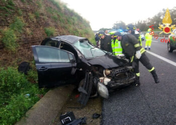 Incidente stradale sull’Autostrada del Mediterraneo A2 direzione Nord