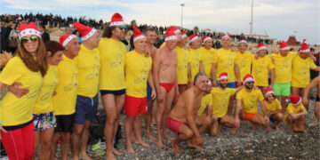 26 temerari al 7° Tuffo di Capodanno 2018 a Cirò Marina