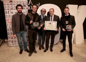 Consegnati i Premi Ok 2017 a Michele Affidato, Carlo e Angelo Gallo e Tobia Loriga